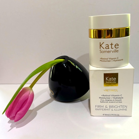 KATE SOMERVILLE +RETINOL VITAMIN C MOISTURIZER FIRM & BRIGHTEN! F/S 1.7 Oz. NIB! - Picture 11 of 14